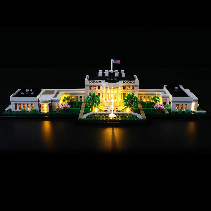 BRIKSMAX Led Lighting Kit for Architecture The White House  Compatible with Lego 21054 Building Blocks Model Not Include The Lego Set - Image 3