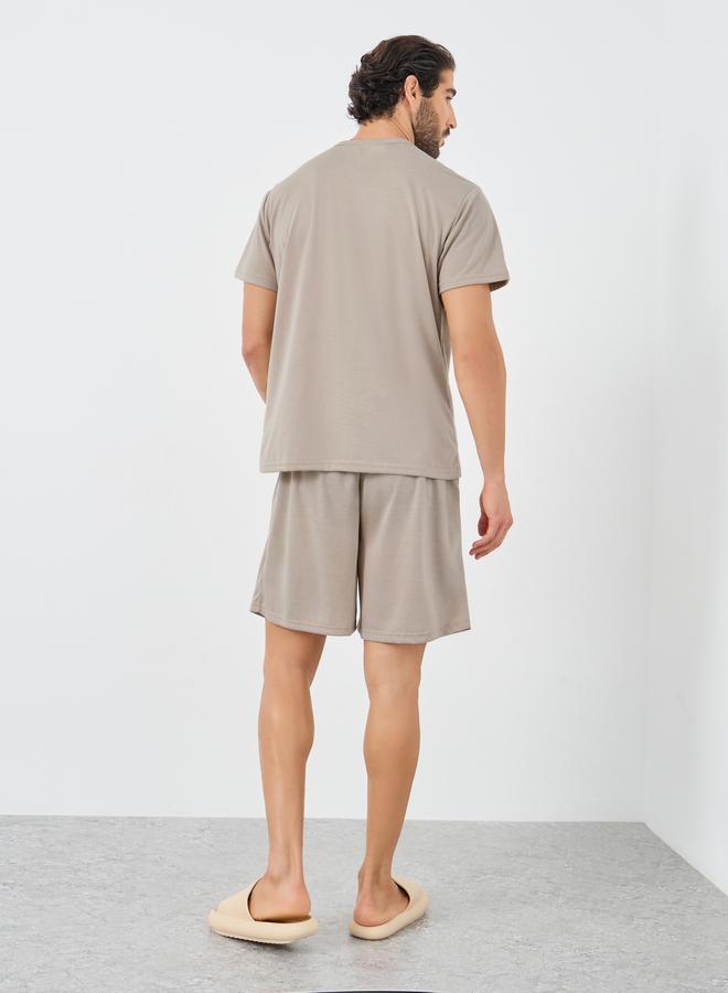 Styli Dragon Ball Graphic Print Short Sleeve T-Shirt and Shorts Set - Image 4