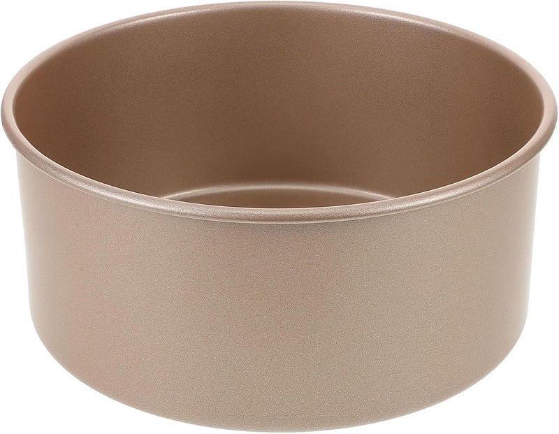 6-inch and 8-inch round Nonstick Baking Pans Carbon Steel Cake Molds High Sides for Household Baking, Mousse and Pastry Mold Suitable for Kitchen Use - Image 1