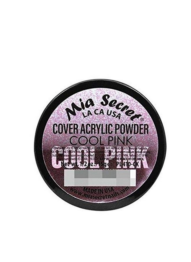MIA SECRET Acrylic Powder Cover Cool Pink 1/2 Oz.  - Image 2