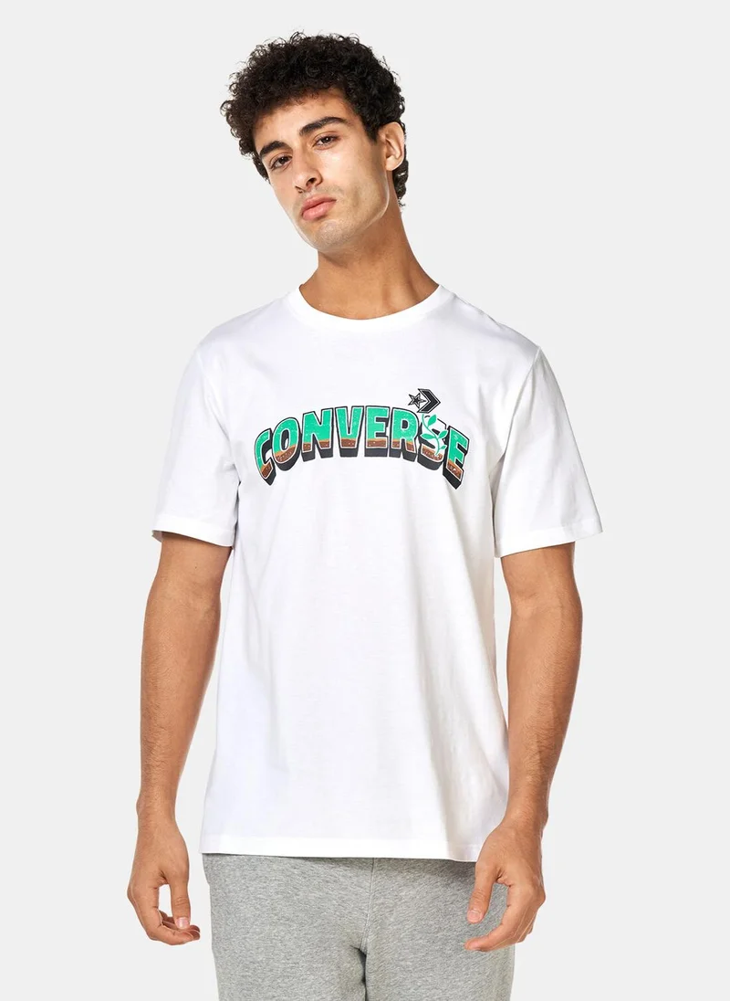 CONVERSE Men's Star Chevron Plant T-Shirt