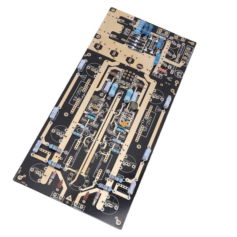 Veneer MM Phono Tube Preamplifier Board Kit With Capacitors Resistors For Turntable 130x285mm Size - Image 3