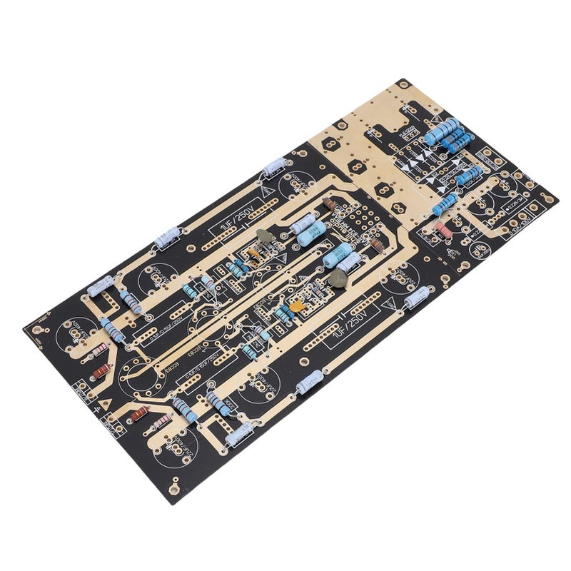 Veneer MM Phono Tube Preamplifier Board Kit With Capacitors Resistors For Turntable 130x285mm Size - Image 4