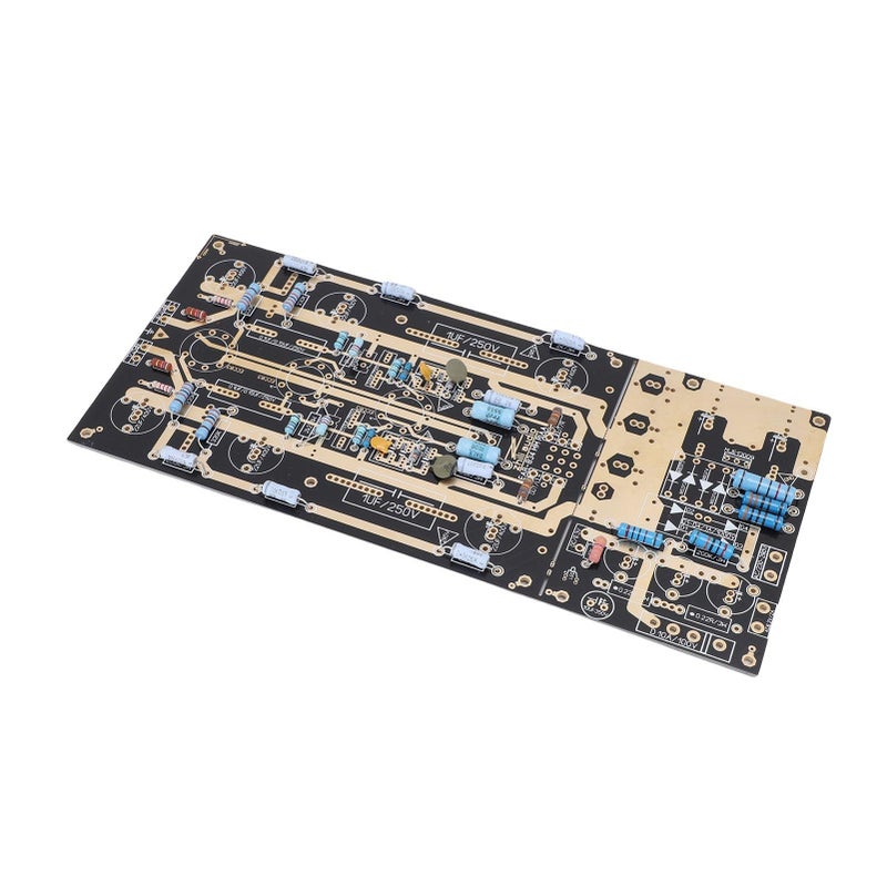 Veneer MM Phono Tube Preamplifier Board Kit With Capacitors Resistors For Turntable 130x285mm Size - Image 5