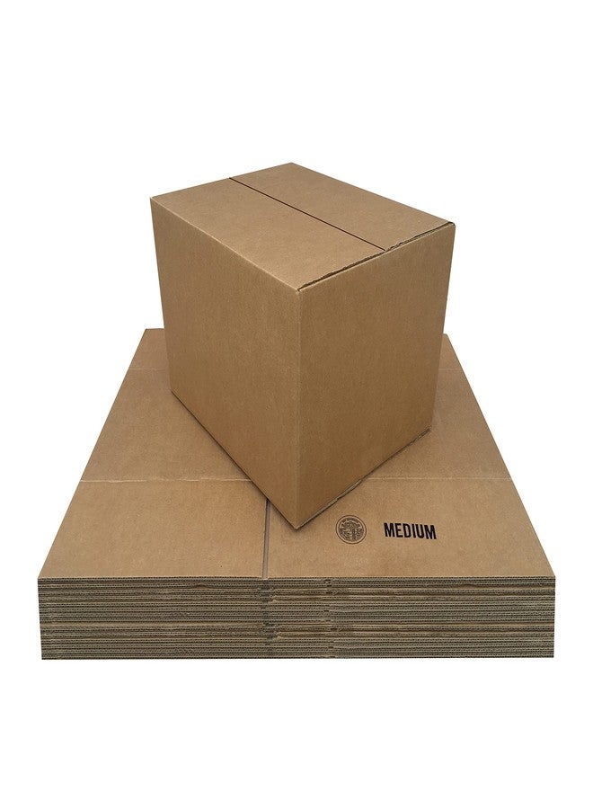 UOFFICE Moving Boxes Bundle, 15 Medium Corrugated Cardboard Boxes for Packing, Moving, Storage & Mailing, Brown 18 x 14 x 12" - Image 3