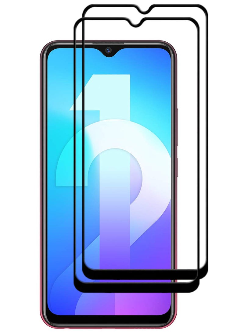 ACLIX 2 Pieces Antistatic ESD Dustproof Premium Quality High Definition Tempered Glass Screen Protector Designed For vivo Y12 - Image 1