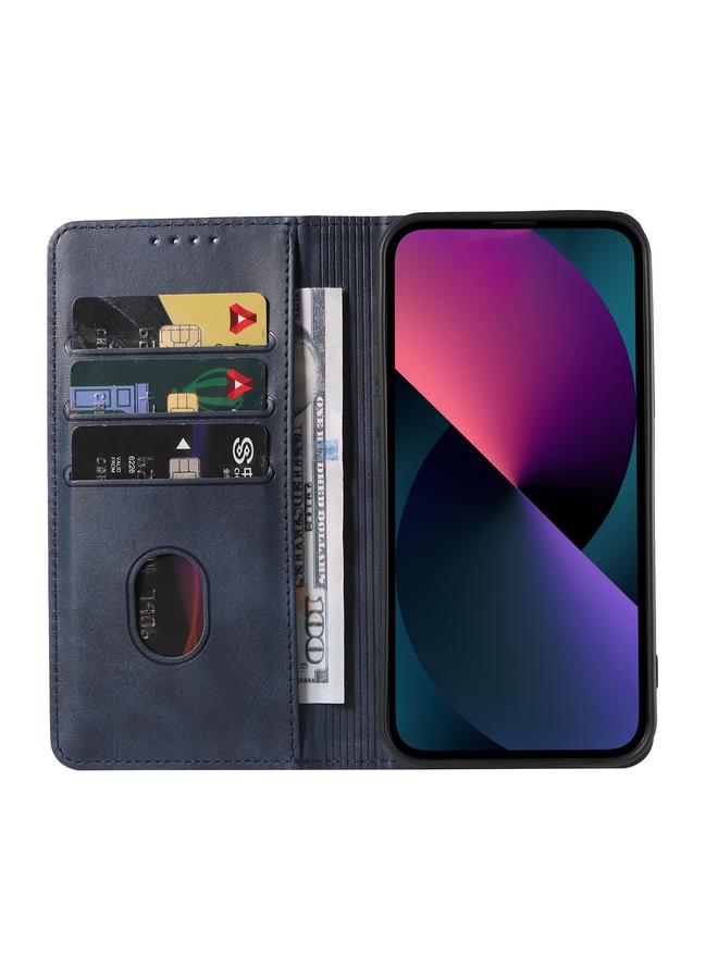 S-TOP Case For OPPO Reno6 4G Calf Texture Magnetic Flip Leather Phone Case - Image 3