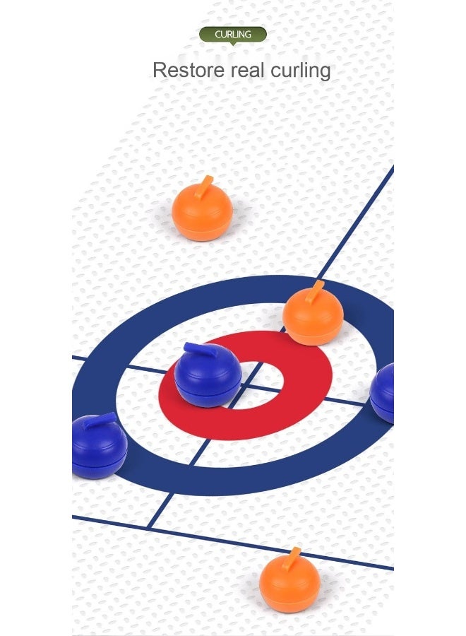Anna Portable Indoor Leisure Desktop Interactive Mini Curling Game - Image 5