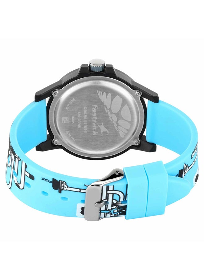 fastrack Silicone Analog Wrist Watch 68012PP08  - Image 4