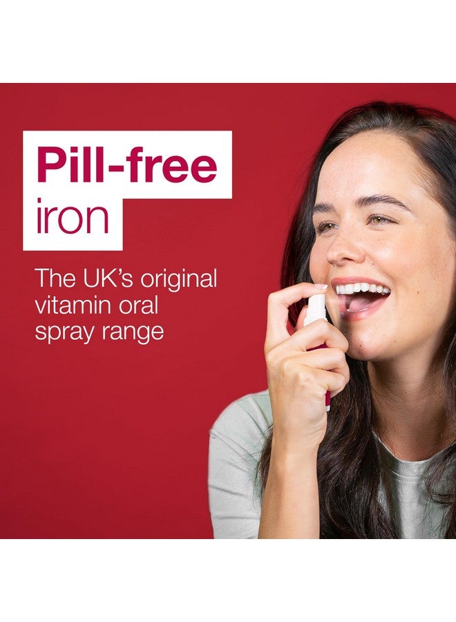 BetterYou BetterYou Iron 5 Oral Spray - Natural Liquid Vitamin Supplement - Daily Iron Supplement Vitamin Spray - Easy, Tasty Alternative to Pills - 0.85 oz - Image 2