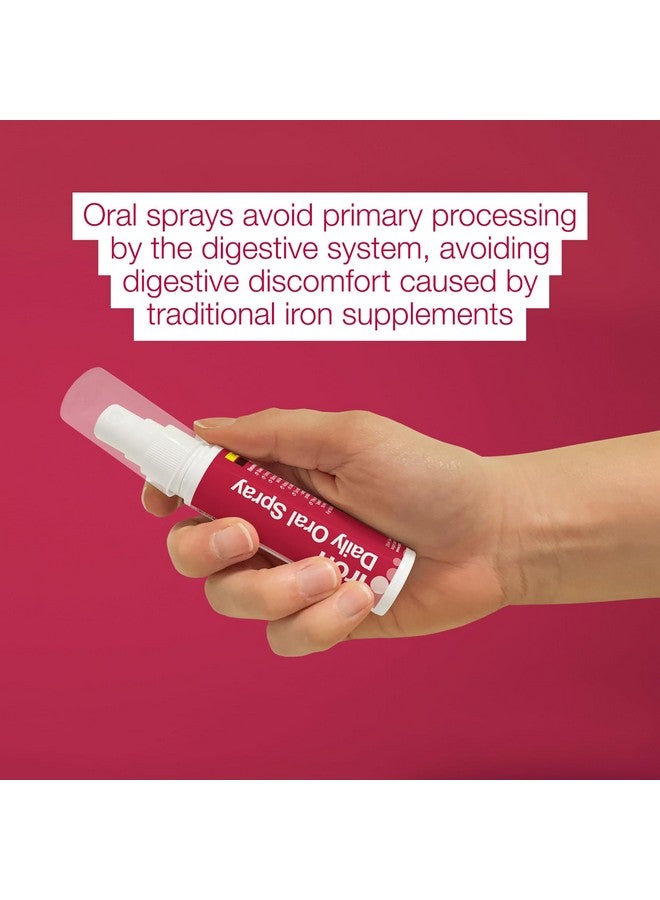 BetterYou BetterYou Iron 5 Oral Spray - Natural Liquid Vitamin Supplement - Daily Iron Supplement Vitamin Spray - Easy, Tasty Alternative to Pills - 0.85 oz - Image 5
