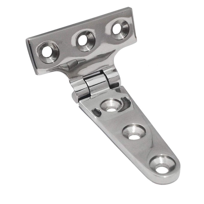 NRC&XRC Pair of 316 Stainless Steel Heavy Duty Marine Grade T Hinge 4"(L)*2"(W) Cast Strap Hinge - Image 3
