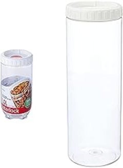 LocknLock Lock & lock inter lock-1.0l + Lock & Lock Interlock Round Food Container, 2.1L (INL-403)