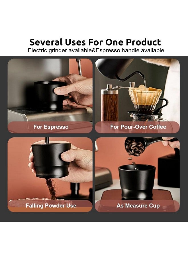 Supvox® Coffee Powder Cup for Coffee Grinder Ground Coffee 2.5 Inches Universal Coffee Powder Catcher for 49-58 Diameter Espresso Coffee Grinder - Image 3