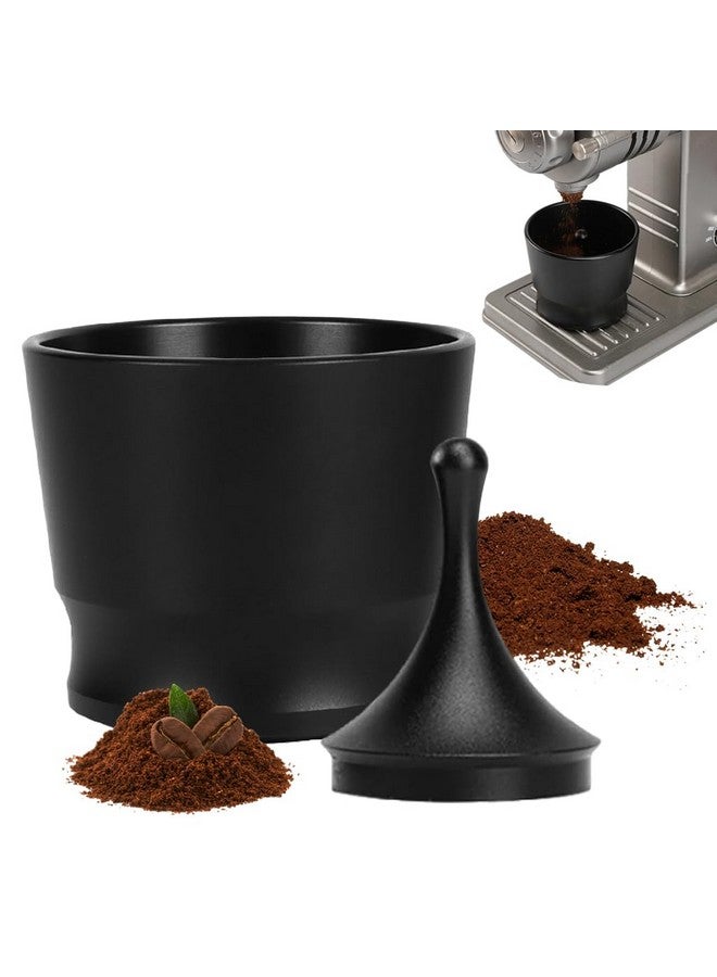 Supvox® Coffee Powder Cup for Coffee Grinder Ground Coffee 2.5 Inches Universal Coffee Powder Catcher for 49-58 Diameter Espresso Coffee Grinder - Image 1