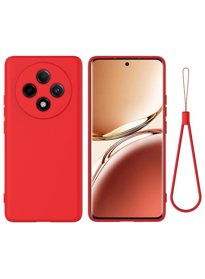 اس-توب جراب لهاتف OPPO F27 Pro / F27 Pro+ جراب هاتف مقاوم للصدمات من السيليكون السائل بلون نقي - Image 1