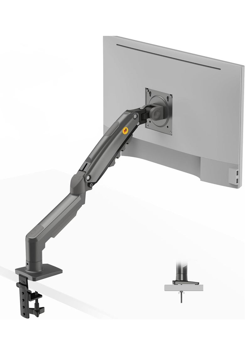 NB NB North Bayou Monitor Arm – Full Motion Gas Spring Mount for 17-30" Screens, VESA 75/100mm - Image 3