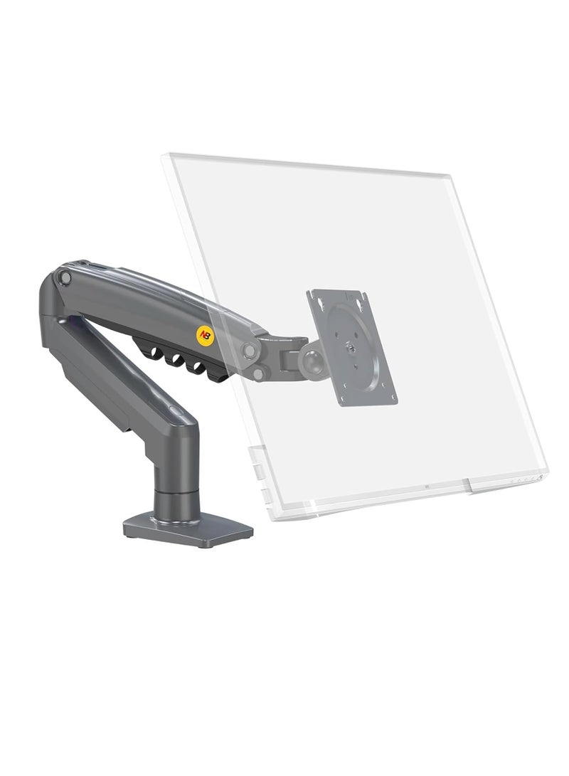 NB NB North Bayou Monitor Arm – Full Motion Gas Spring Mount for 17-30" Screens, VESA 75/100mm - Image 1
