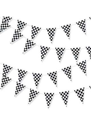 60m PE Black and White Checkered Racing Flag F1 Racing String Flag Triangle Flag for Ceremonial Event - pzsku/Z9A07FA94EB69069F3C0FZ/45/1746197891/4b0aec11-a7b7-43c4-9563-dd3a822df0f1