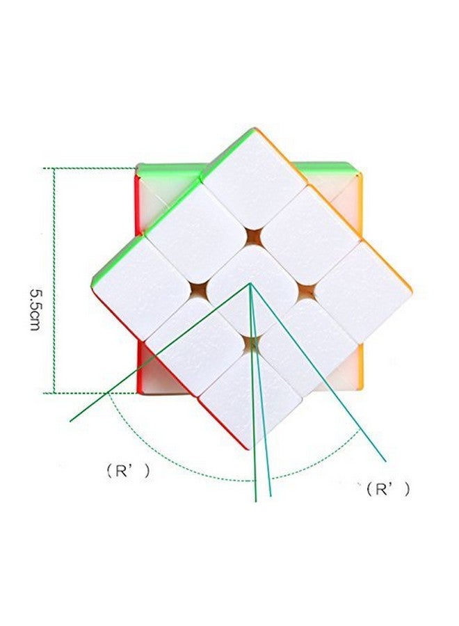 D ETERNAL Magnity 3M Magnet Cube 3x3 (Magnetic) Stickerless Magic Speed Cubic Puzzle Game for Kids Boys & Girls, Multicolor - Image 5