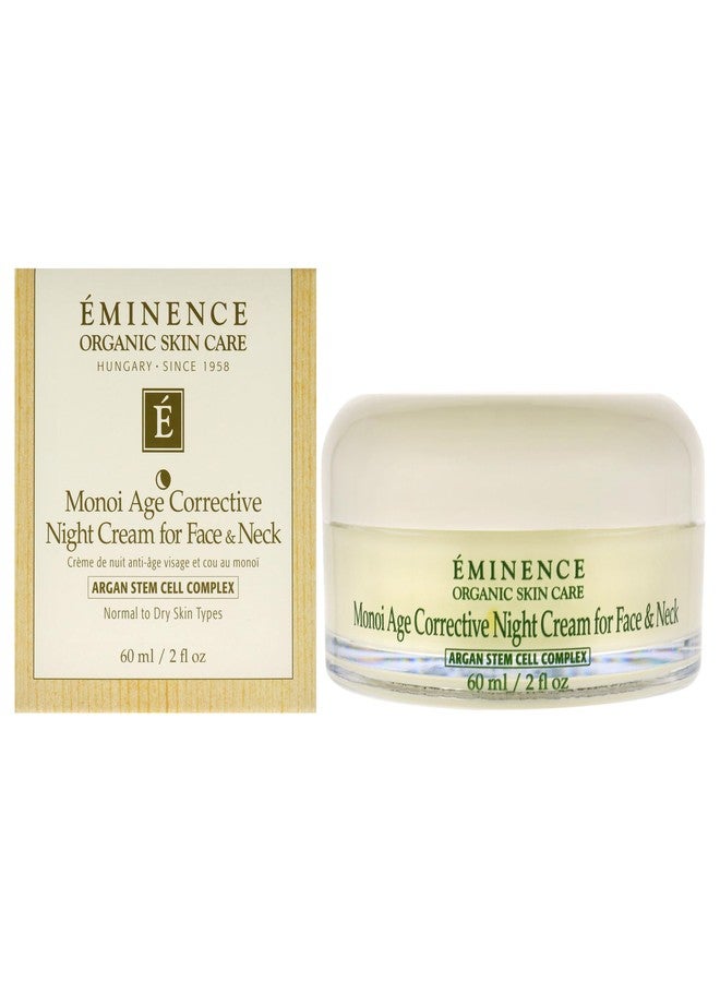 Eminence Monoi Age Corrective Night Cream for Face and Neck, 2 Ounce - Image 1