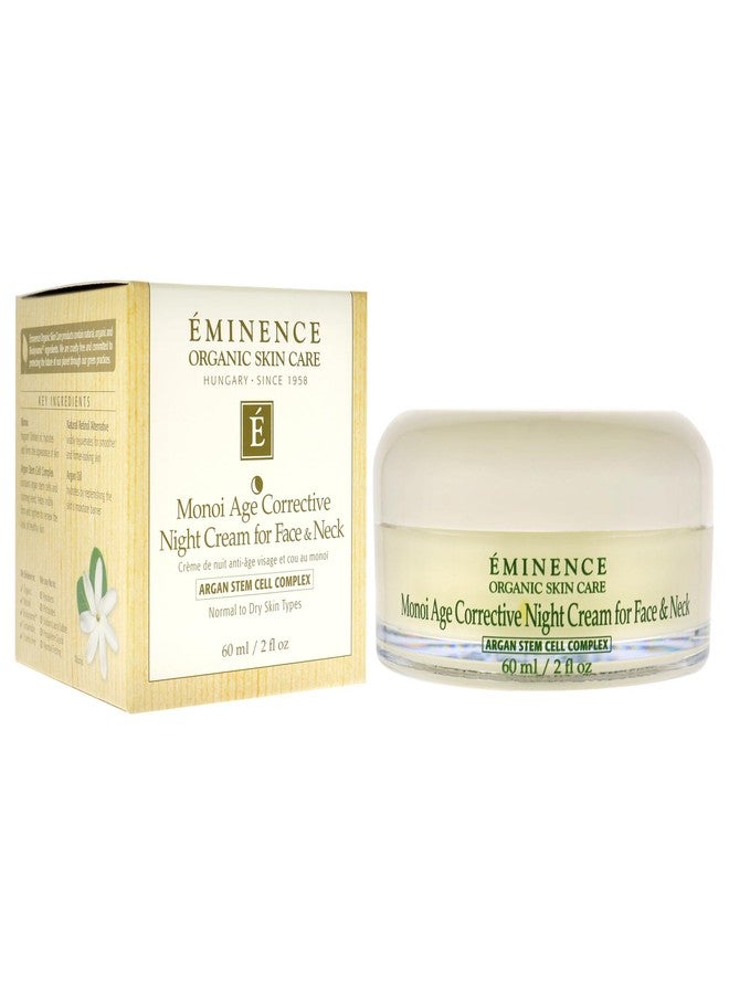 Eminence Monoi Age Corrective Night Cream for Face and Neck, 2 Ounce - Image 3