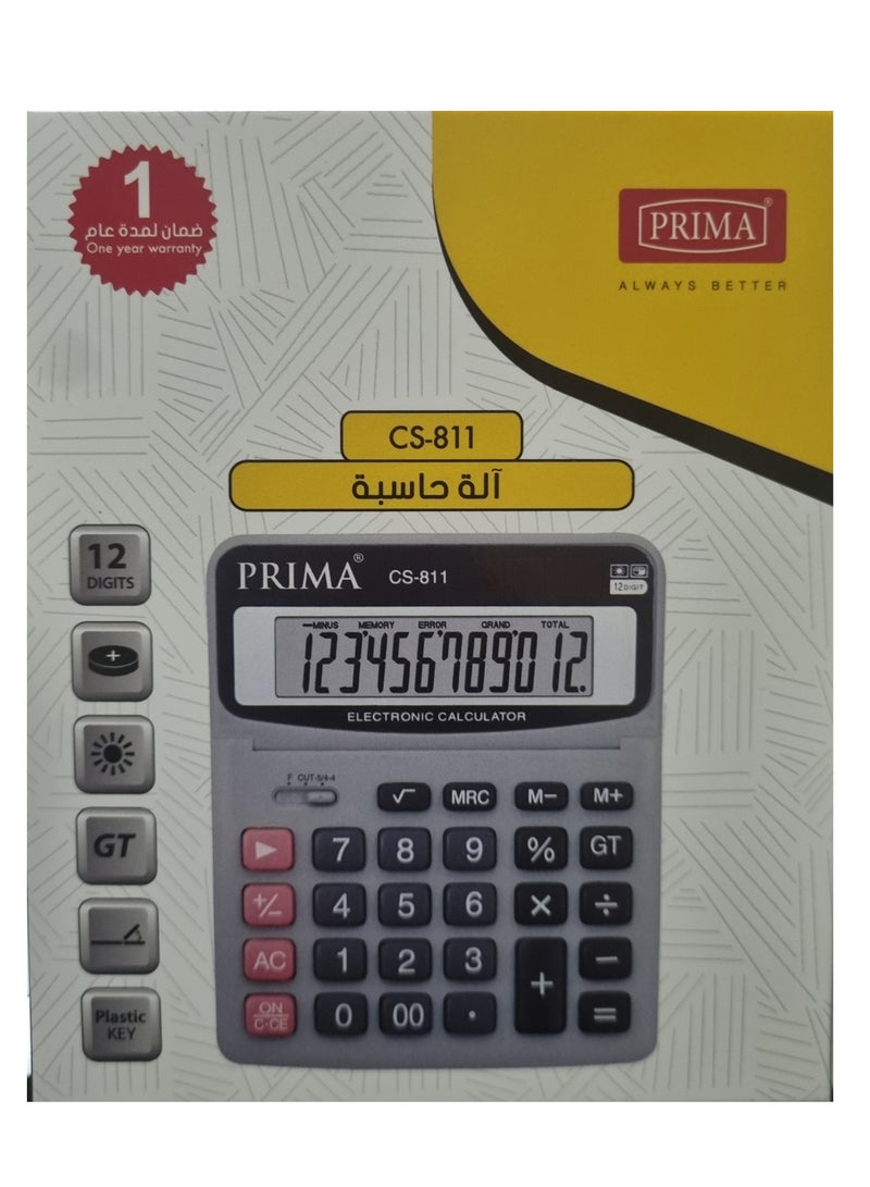بريما آلة حاسبة مكونة من 12 رقمًا - Image 2