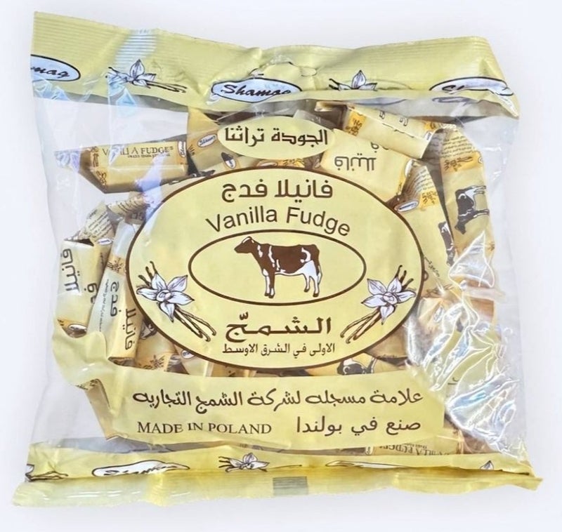 حلوى فادج الفانيليا الطرية والمحلاة 400 غرام