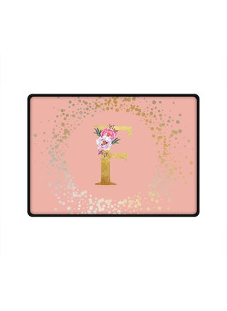 Designer Gaming Mouse Pad Anti-Skid Mousepad Large Keyboard Mouse Pad Desk Mat Custom Monogram Initial Letter Floral Pattern Alphabet - F(Rose Pink) - pzsku/Z9A081E411A86F175B6F8Z/45/_/1696070571/b7f0f3ea-10de-4a7f-9d13-961a1fde3aa5