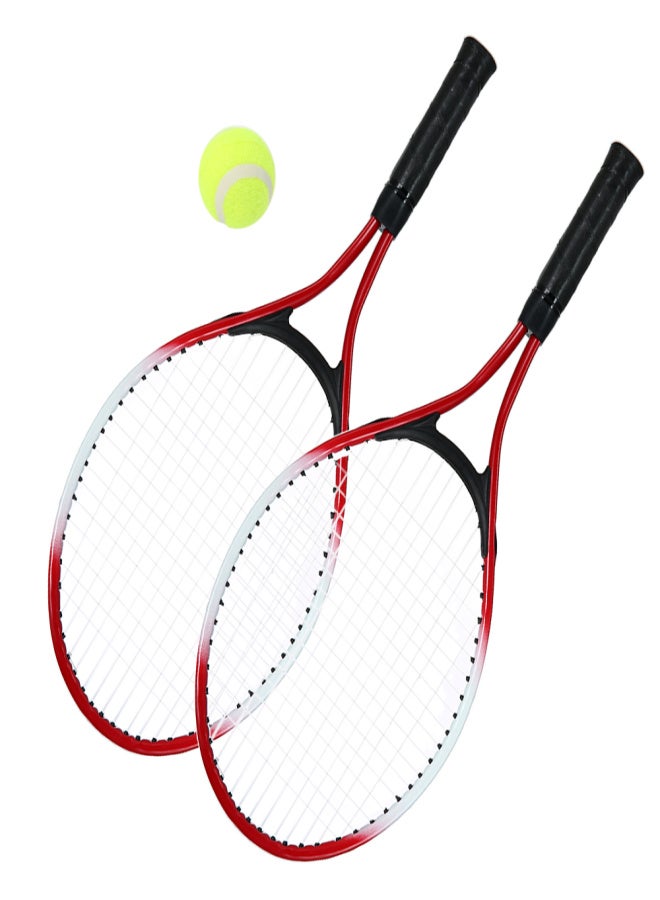 REGAIL 2Pcs Kids Tennis Racket String Tennis Racquets with 1 Tennis Ball and Cover Bag - Image 3