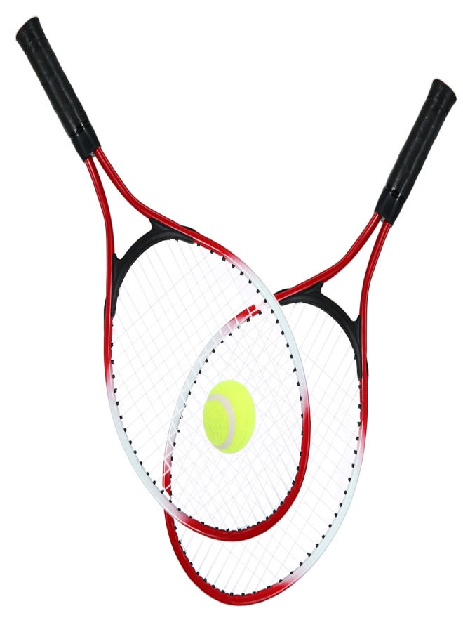 REGAIL 2Pcs Kids Tennis Racket String Tennis Racquets with 1 Tennis Ball and Cover Bag - Image 2