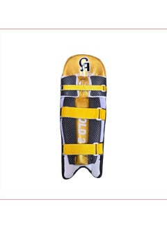 CA CA Gold 20K Cricket Batting Leg Guard RH LH Mens Black  - Image 3