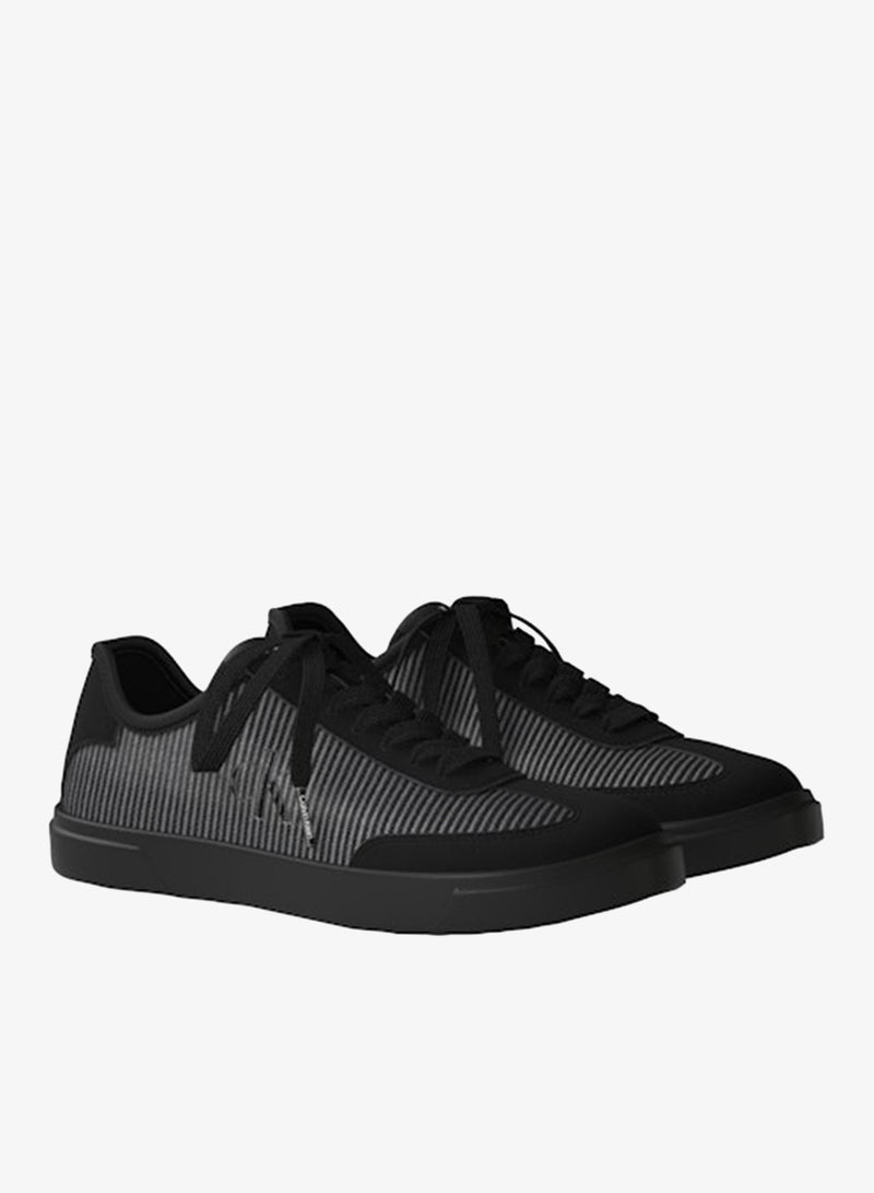 CALVIN KLEIN Stripe Knit Cupsole Trainers - Image 2