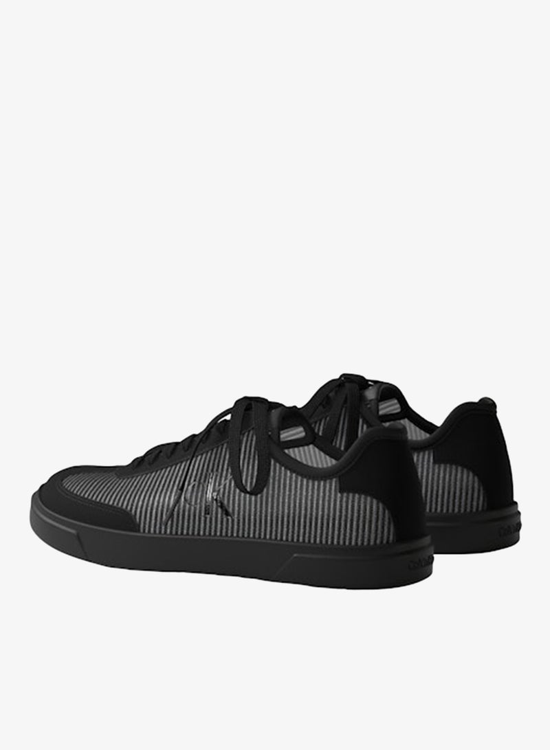 CALVIN KLEIN Stripe Knit Cupsole Trainers - Image 3