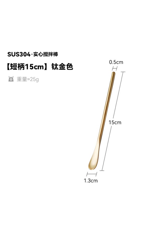 Style Stirring Stick 304 Stainless Steel Mini Cute Coffee Spoon Style Cocktail Milk Stirring Stick