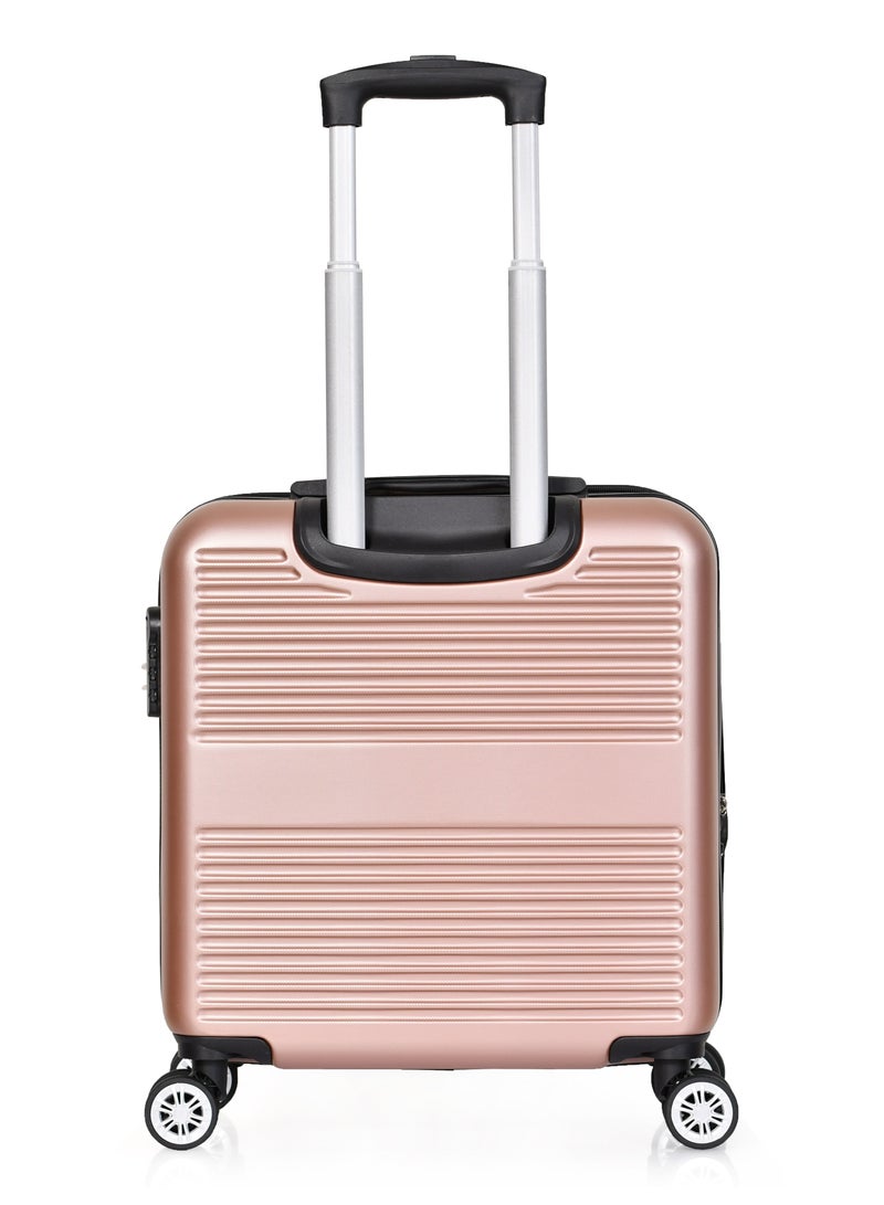 Waves Luggage Cabin size 16 inch Rose Gold - Image 3