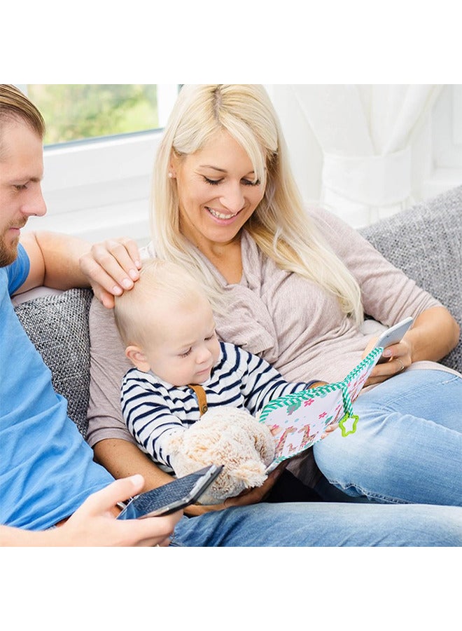 الوجبة ألبوم صور الطفل من القماش الناعم، ألبوم صور الطفل لعائلة الزرافة، ألبوم صوري الأول، ألبوم ذكريات السنة الأولى، ألبوم نمو الطفل لهواة جمع الصور، الأطفال، حديثي الولادة - Image 2