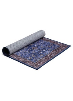Status Contract Status Contract Rugs for Living Room | (3ft x 5ft) (Print) Carpet for Living Room Decor | Anti Skid Backing Home Essentials | Boho Rugs for Living Room, ice Velvet, Multicolor, Rectangular  - Image 4