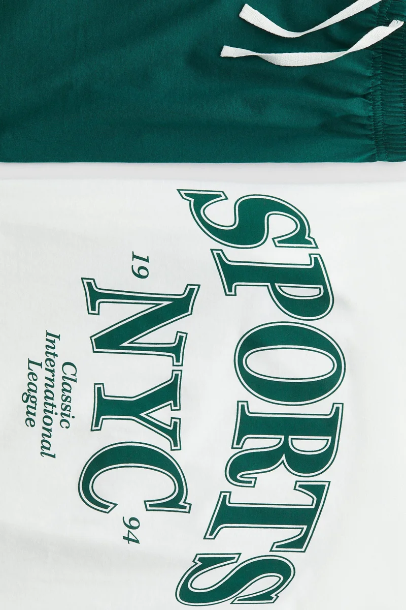 H&M Cotton jersey pyjamas