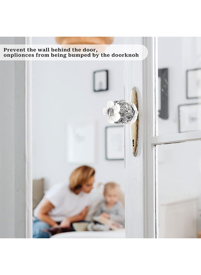 Reusable Door Knob Covers, Soft Round Door Knob Protector, Universal Wall Protector Gloves Crash Pad  - Image 5