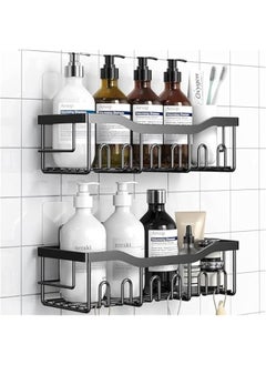 Adhesive Shower Caddy 2-Pack - Bathroom & Kitchen Storage, Rustproof Stainless Steel Organizer - Large Capacity, No Drilling Needed - Stylish Home Decor - pzsku/Z9A08E7907950340A4074Z/45/_/1712763686/d4f08cef-c6b7-46bf-9e43-477195ba8e85