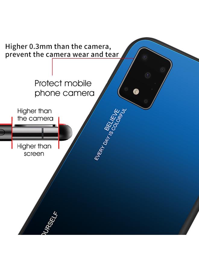 S-TOP Case For Galaxy S20 Ultra Gradient Color Glass Case - Image 3