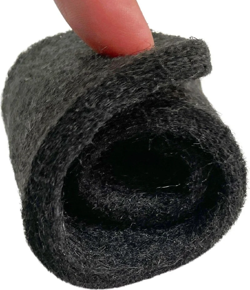 Neystore Wool Felt Thermal Insoles, Winter Warm Wool Felt Boot Shoe Insoles - 1 Pair