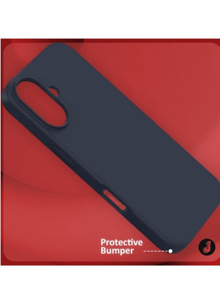 JAJEEK "New Liquid Silicone Case for iPhone 16 Plus – Ultra Slim Design with Soft Anti-Scratch Microfiber Lining & Drop Protection" - Image 3