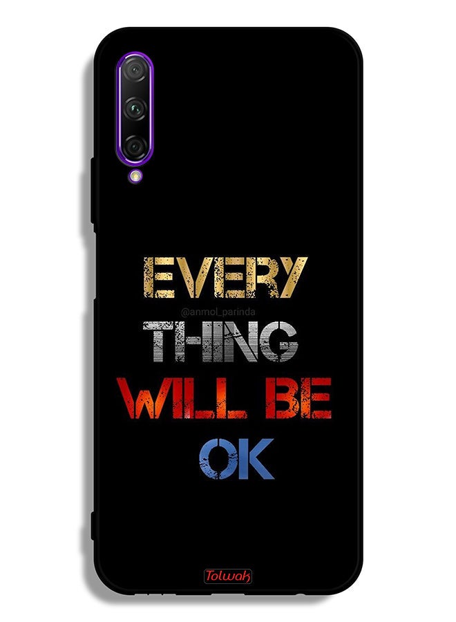 Tolwak Huawei Y9s Protective Case Cover Everything Will Be Ok - Image 2