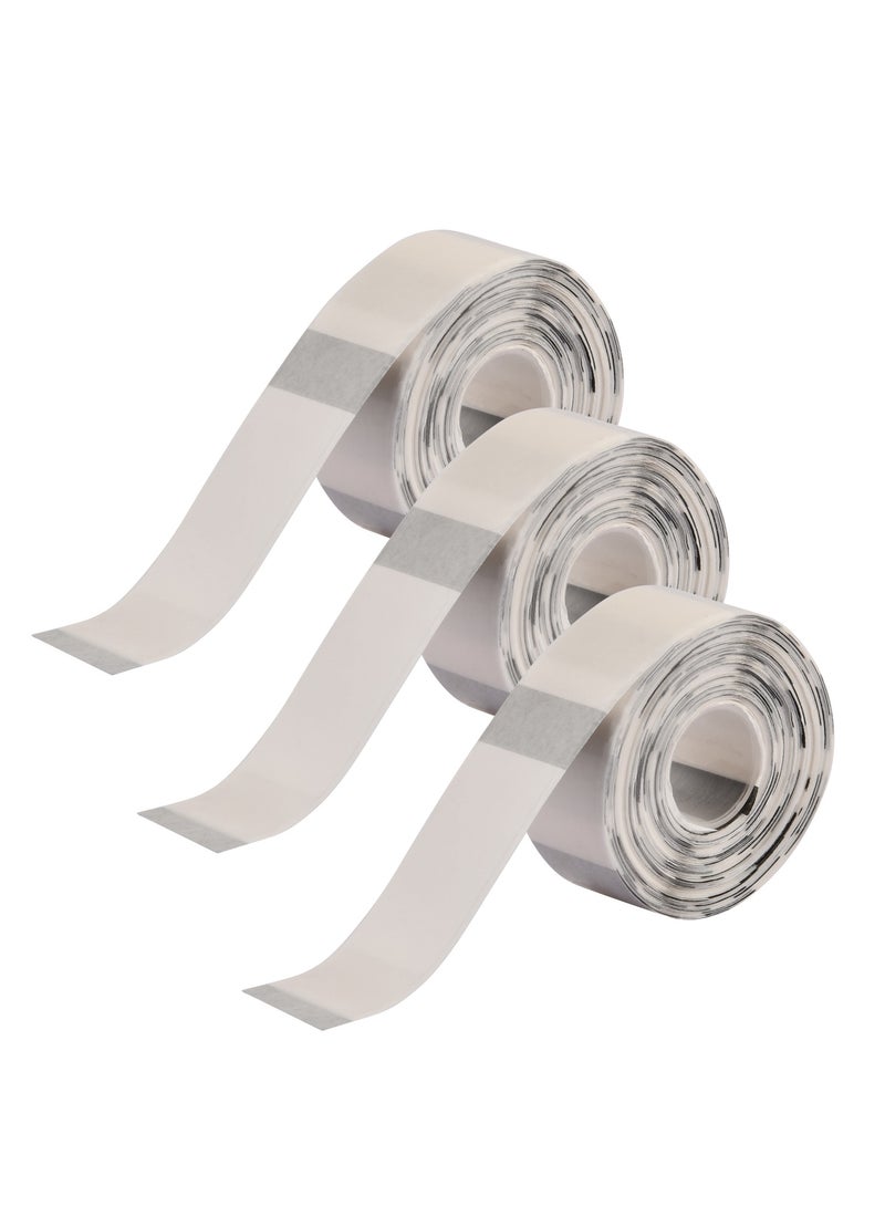 Generic 3 Rolls Label Maker Tape, 160 Tapes/Roll White Self-Adhesive Label Tape, Thermal Label Printing Paper, 14x40mm, Printer Sticker Labeling Tape for D11 D110 D101  - Image 1