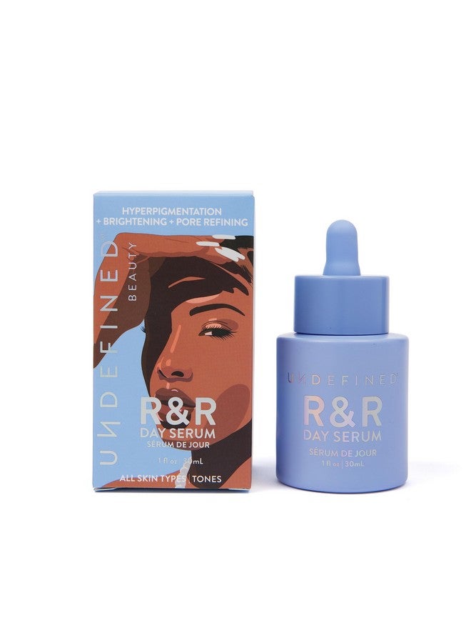 Undefined Beauty R&R Day Serum Daily Brightening Serum Infused With Vitamin C Kojic Acid Niacinamide Alpha Arbutin Licorice Root - Image 1