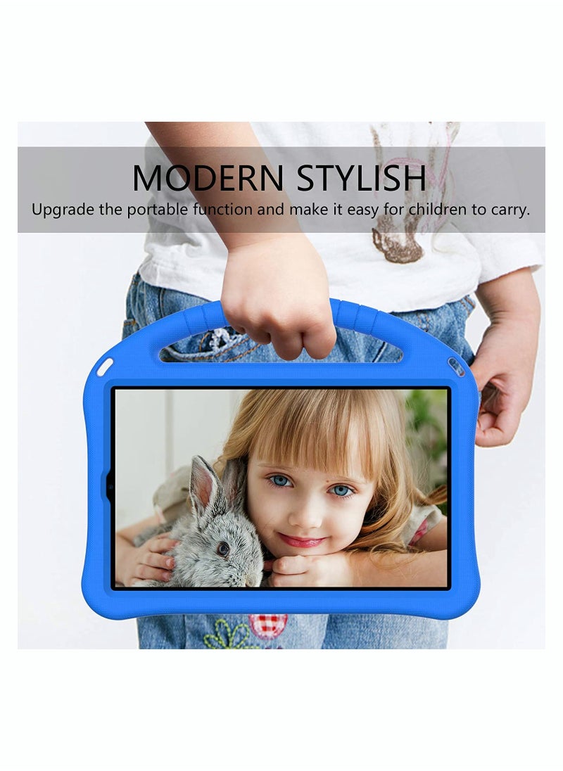 SYOSI - Kids Tablet Case for Lenovo Tab M10 HD 2nd Gen/Smart Tab M10 HD 2nd Gen (TB-X306F TB-X306X), Lightweight Friendly Shockproof Handle Stand Cover Case, Blue - Image 1
