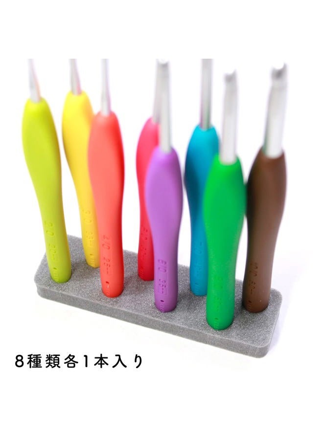 Clover crochet needle"Amyure" set 43-321 - Image 5