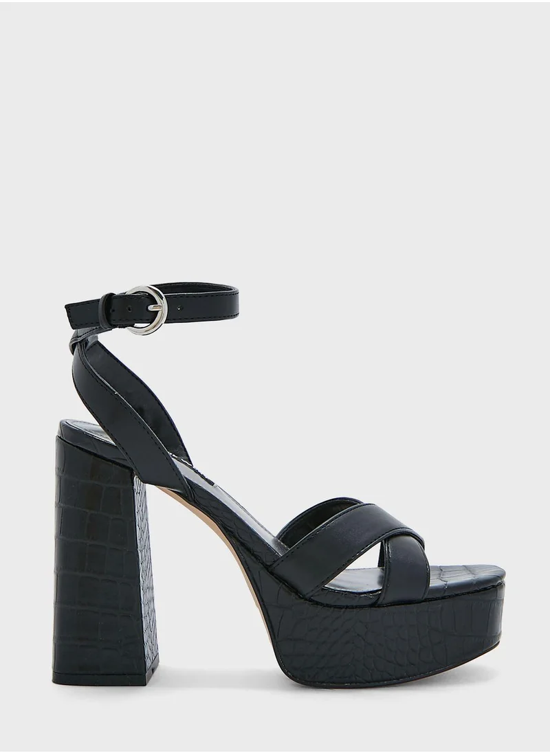 NINE WEST Open Toe High Heel Sandals